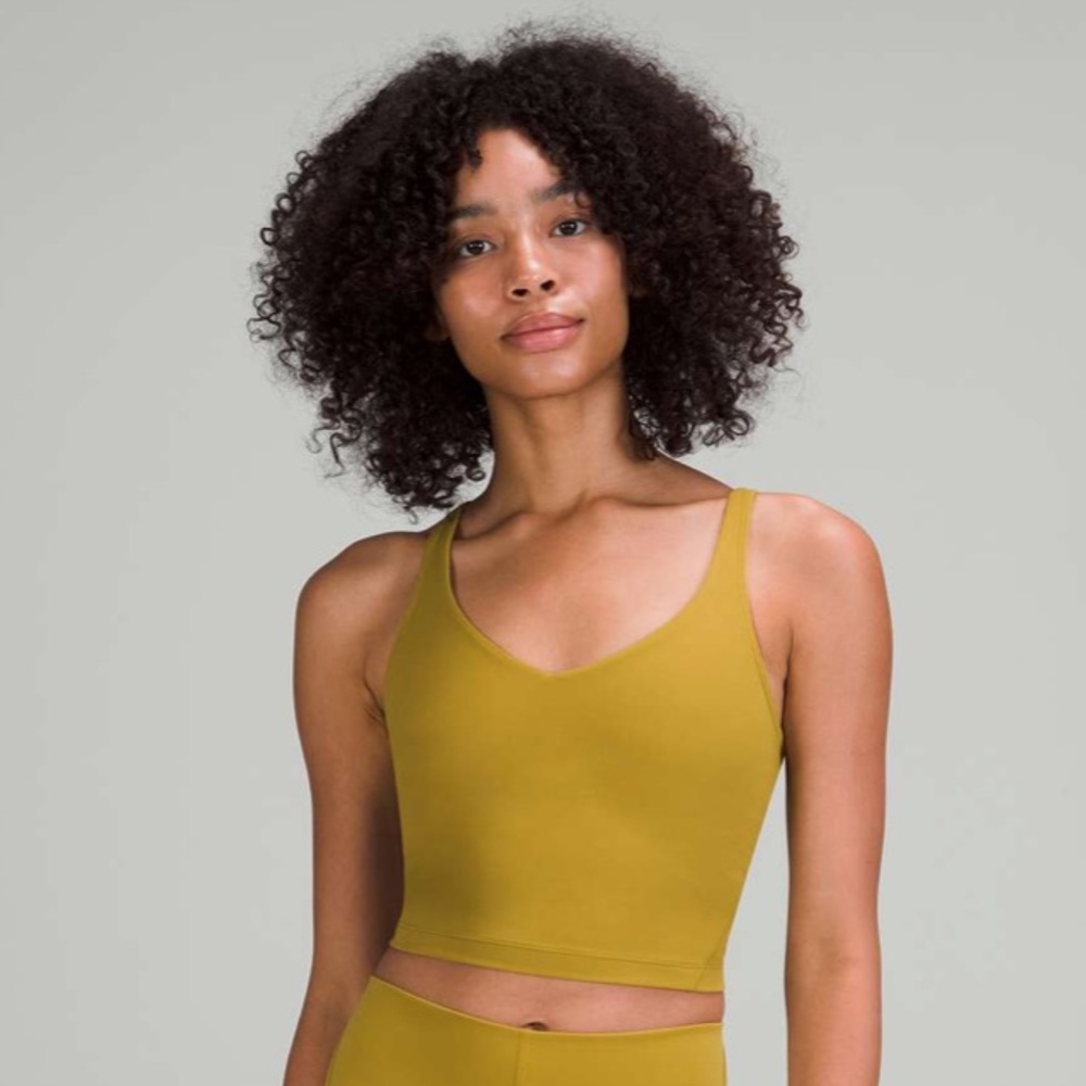 Lululemon Align Tank Top Auric Gold Size 4